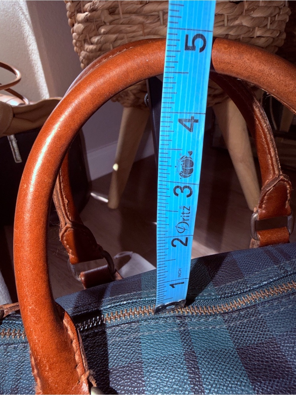 Ralph Lauren Tartan Boston purse - Picture 13 of 15
